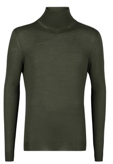 Водолазка мужская Corneliani 117356 зеленая 50 IT