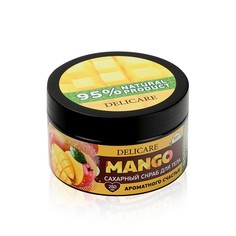 Сахарный скраб Delicare Organic Secret для тела Кенийский манго 250мл