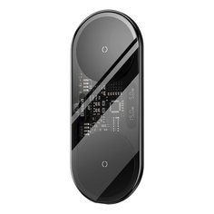 Беспроводное зарядное устройство Baseus Digital LED Display 2in1 USB - type-C 3A 1m Black