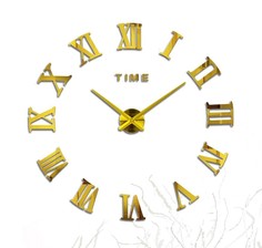 3D настенные часы MIRRON/100R-З/100 см No Brand
