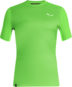 Футболка мужская Salewa Pedroc Dry M S/S зеленая 50 EU