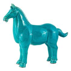 Статуэтка декоративная "Синий скакун" Decor-of-today DS0505