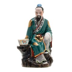 Статуэтка, Raritetus, "Поэт Линь Бу", фарфор, ФЗ в Цзиндэчжэне, Китай, 1940-1960 гг. Однажды