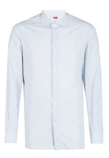 Рубашка мужская ISAIA 89955 голубая 41