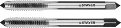 Комплект метчиков 2 штуки M6х1 STAYER 28025-06-1.0-H2