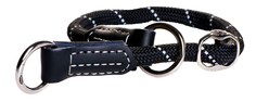 Ошейник-удавка Rogz Rope HBR0940A M, 9 мм, черный