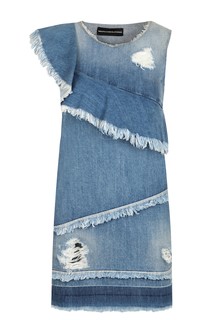 Платье женское MARCO BOLOGNA 88828 синее 44 IT