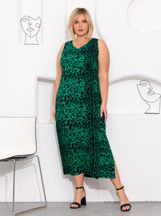 Сарафан женский Sparada ЛеоЭдем зеленый 68 RU