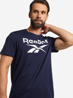 Футболка мужская Reebok Identity, Синий, размер 46