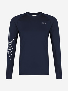 Лонгслив мужской Reebok Compression, Синий, размер 62