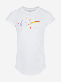 Футболка для девочек Nike Ice Cream Camo Swoosh, Белый, размер 122