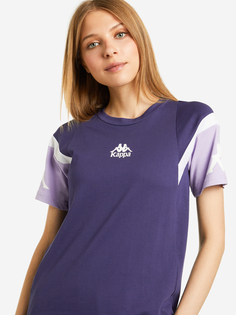Футболка женская Kappa, Фиолетовый, размер 48