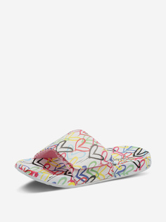 Шлепанцы для девочек Skechers Sunny Slides, Мультицвет, размер 34.5