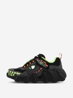 Кроссовки для мальчиков Skechers Skech-O-Saurus Lights, Черный, размер 32