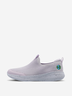 Слипоны для девочек Skechers Beautiful Planet, Фиолетовый, размер 33