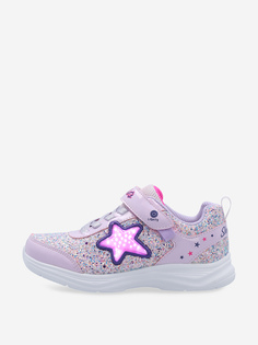 Кроссовки для девочек Skechers Glimmer Kicks, Розовый, размер 31.5