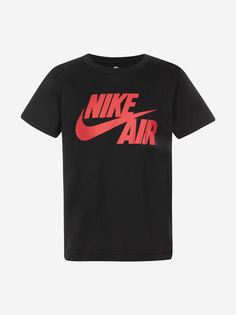 Футболка для мальчиков Nike Air, Черный, размер 122