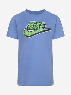 Футболка для мальчиков Nike Graphic, Голубой, размер 122