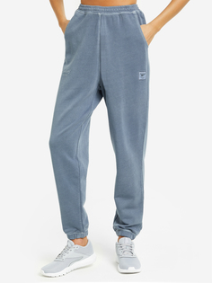 Брюки женские Reebok Les Mills Natural Dye, Голубой, размер 40