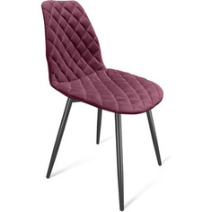 Стул Sheffilton Стул SHT-ST29-C12/S95-1 ежевичное вино/черный муар