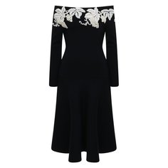 Шерстяное платье Oscar de la Renta