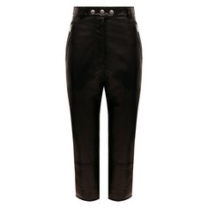 Кожаные брюки Miu Miu