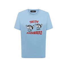 Хлопковая футболка Dsquared2
