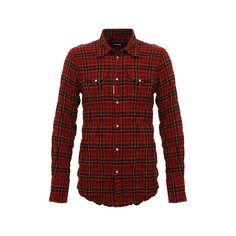 Хлопковая рубашка Dsquared2