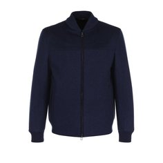 Кашемировый бомбер на молнии с меховой подкладкой Loro Piana