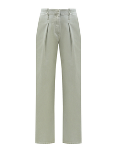 Джинсы в стиле casual из комфортного хлопкового денима Brunello Cucinelli