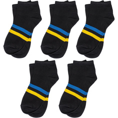 Носки для мальчиков ХОХ 5-SPD-16 цв. черный; желтый; синий р. 30