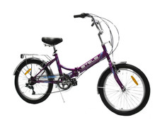 Складной велосипед Stels 20" Pilot 450 (LU086914) Фиолетовый