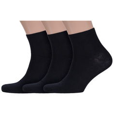 Комплект носков мужских ХОХ 3-X-1125 черных 25