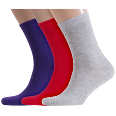 Комплект носков унисекс ХОХ 3-X-3R15 разноцветных 23