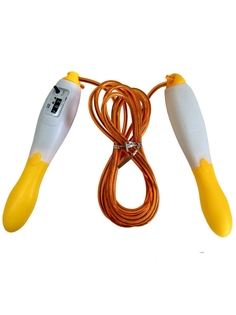 R18152-3 Скакалка со счетчиком 2,8 м. ПП/ Трос (желтая) Bo Zo