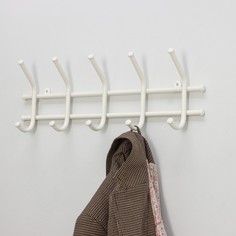 ЗМИ Вешалка настенная «Норма», цвет белый