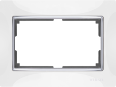 Рамка для выключателя Werkel WL03-Frame-01-DBL-white a033481 белый