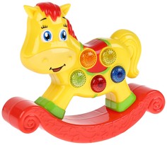 Развивающая игрушка-мультиплеер Лошадка-качалка с песнями на стихи А. Барто Умка
