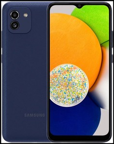 Смартфон Samsung Galaxy A03 3/32Gb синий (Global)