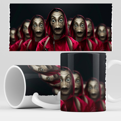 Кружки и чашки RocketCup LaCasaDePapel08