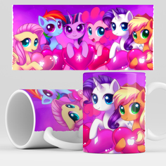 Кружка RocketCup с принтом "My Little Pony"