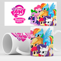 Кружка RocketCup с принтом "My Little Pony"