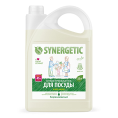 Гель Synergetic алоэ для мытья посуды, 3,5 л