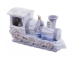 Статуэтка "Веселый паровозик", фарфор, Китай, 2000-2015 гг. Однажды