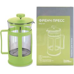 Френч-пресс Цфо стекло пластик 600 мл