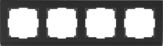 Рамка для выключателя Werkel WL04-Frame-04-black a029217 черный