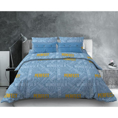 Простынь 1.5 сп. 150х215 см бязь Перфект ниагара Ивановотекстиль