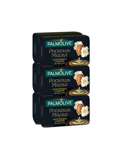 Мыло туалетное Palmolive Роскошь масел, с маслом миндаля и камелии, 90 г х 6 шт