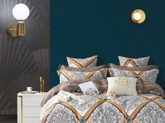 КПБ Евро, печатный сатин 1717-6 Asabella