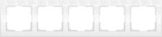 Рамка для выключателя Werkel WL05-Frame-05-white a030796 белый